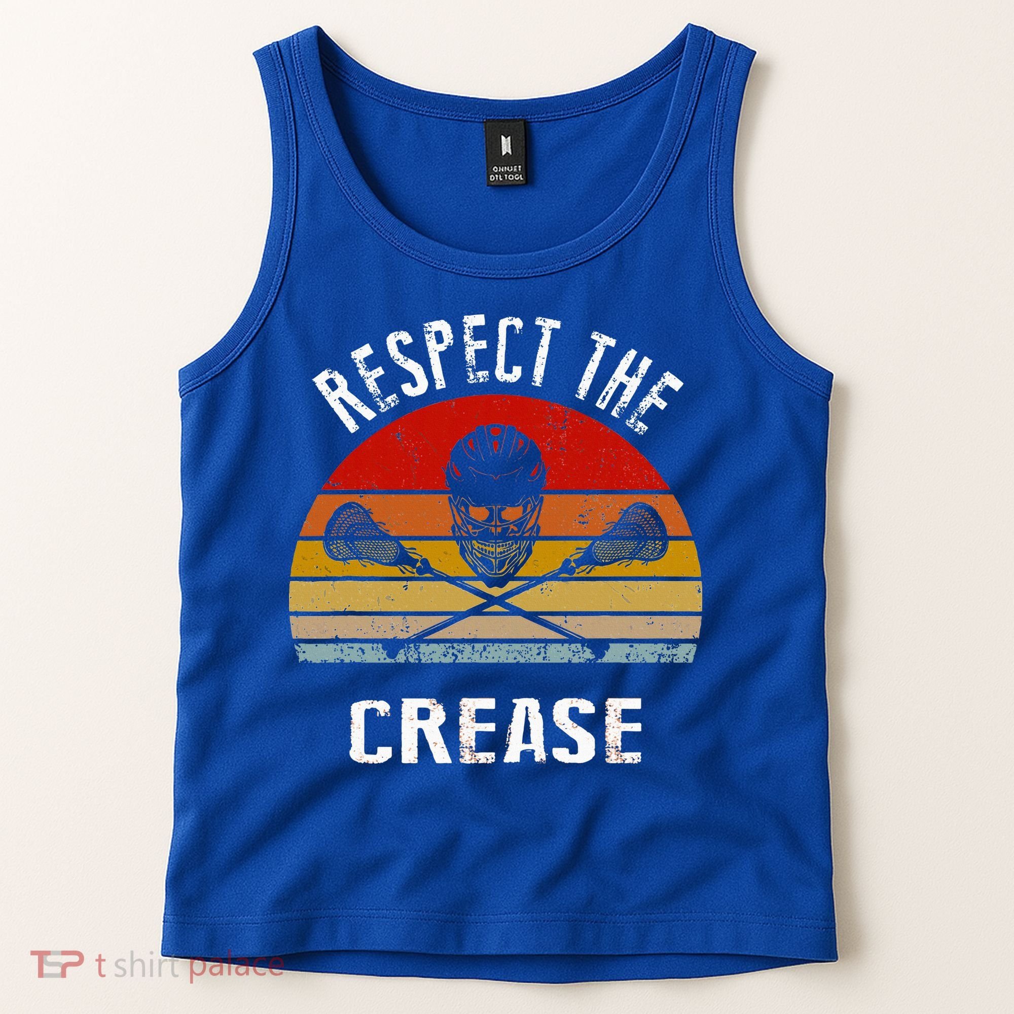 Lacrosse Retro Respect The Crease Tank Top