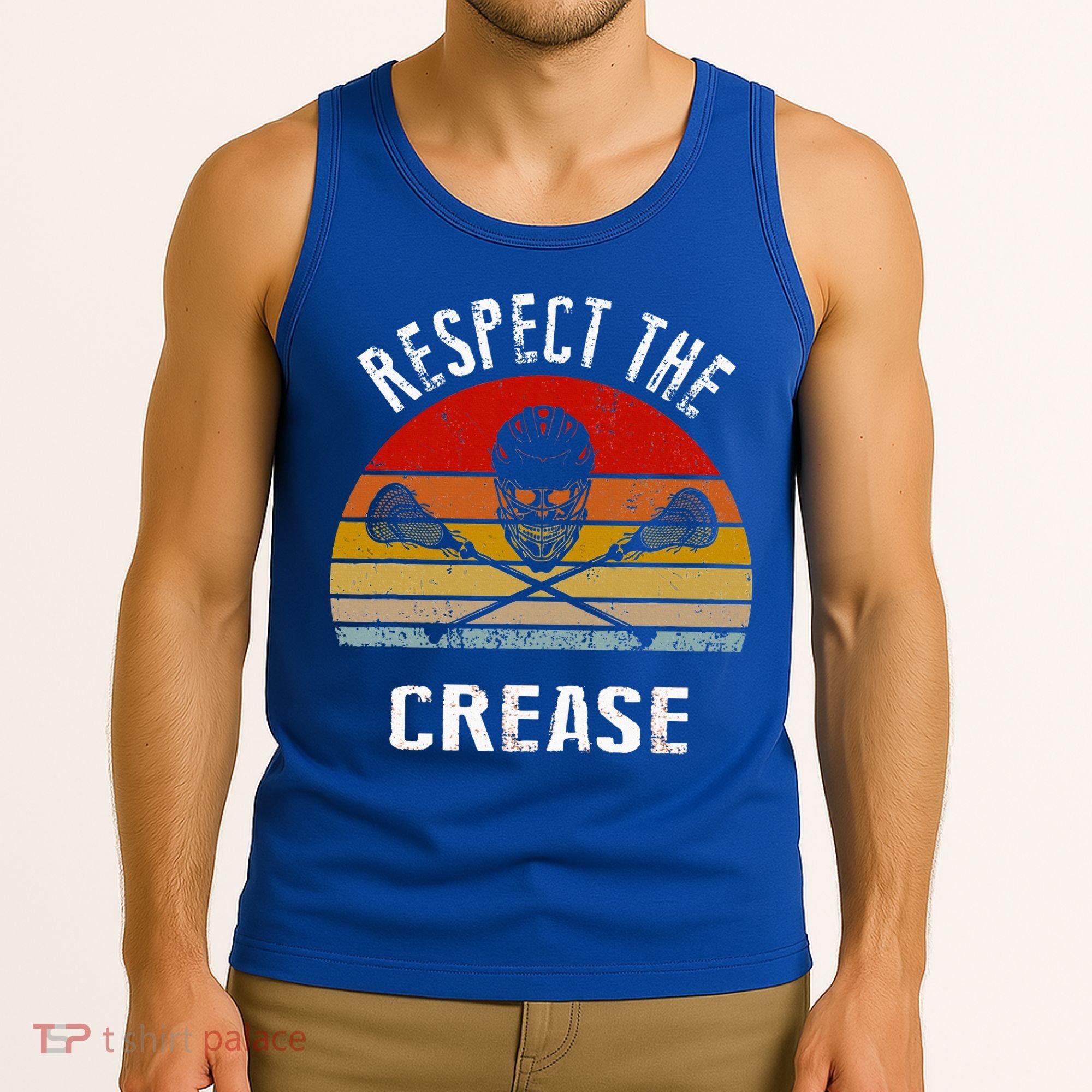 Lacrosse Retro Respect The Crease Tank Top