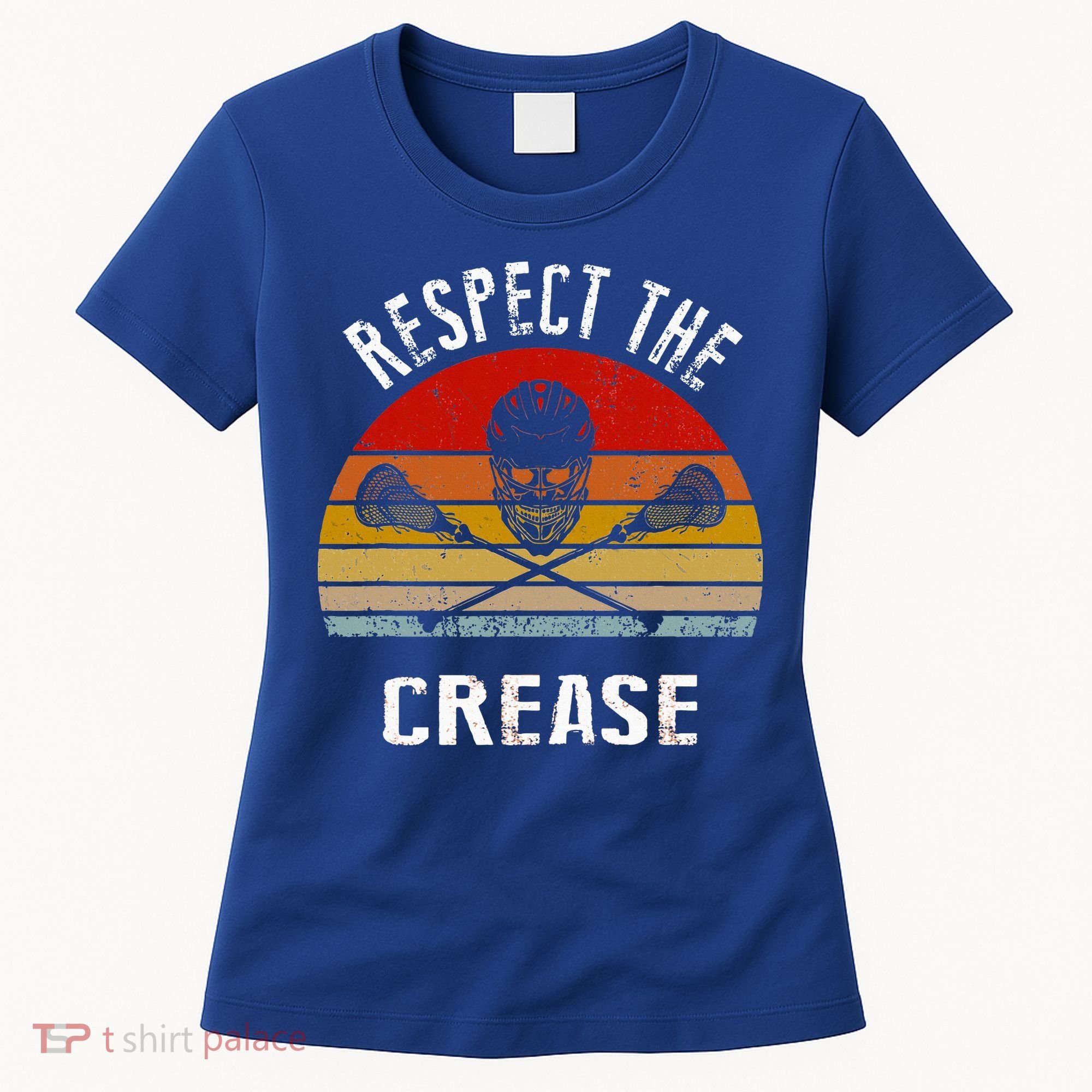 Lacrosse Retro Respect The Crease Women's T-Shirt