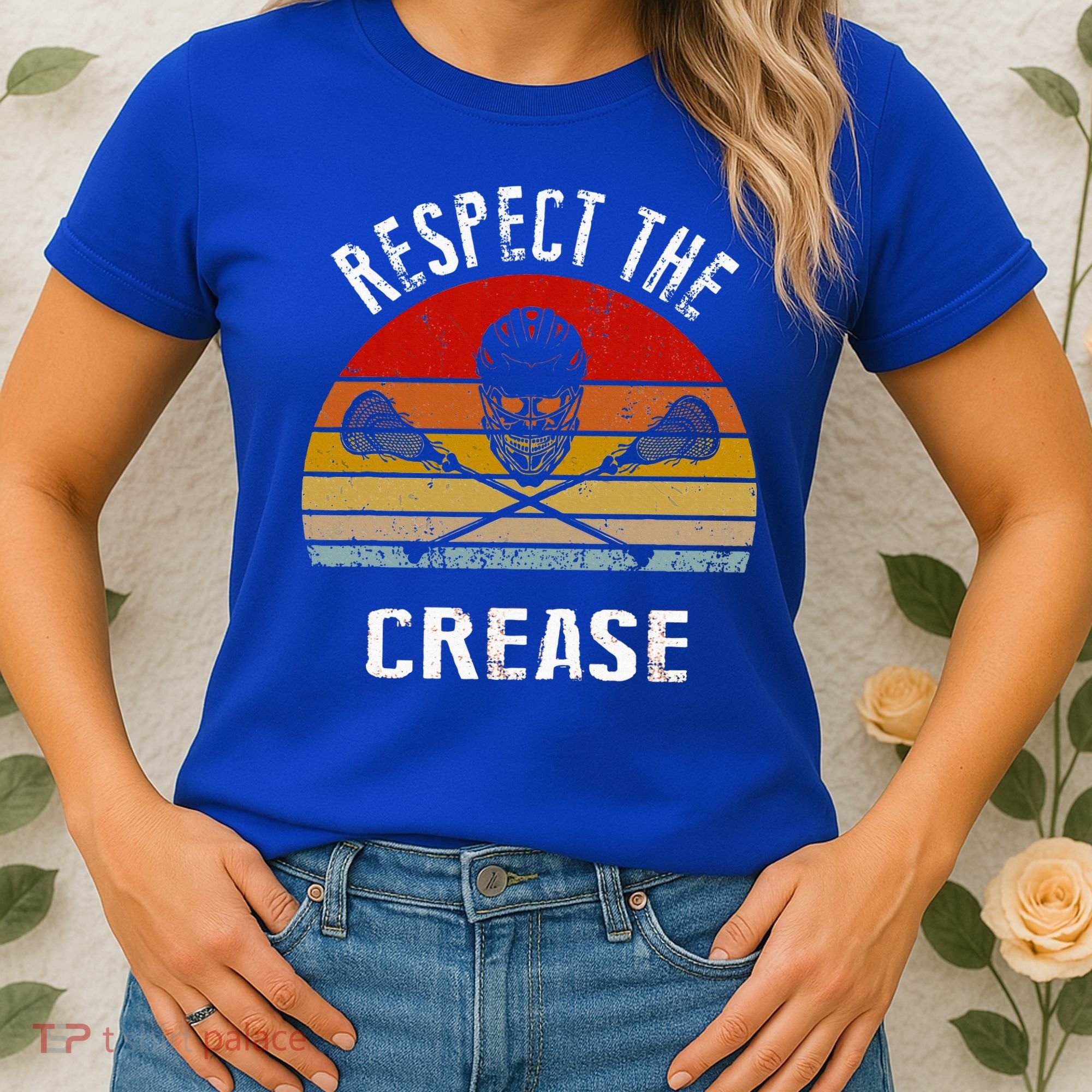 Lacrosse Retro Respect The Crease Women's T-Shirt