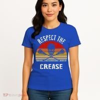 Lacrosse Retro Respect The Crease Women's T-Shirt thumb 4