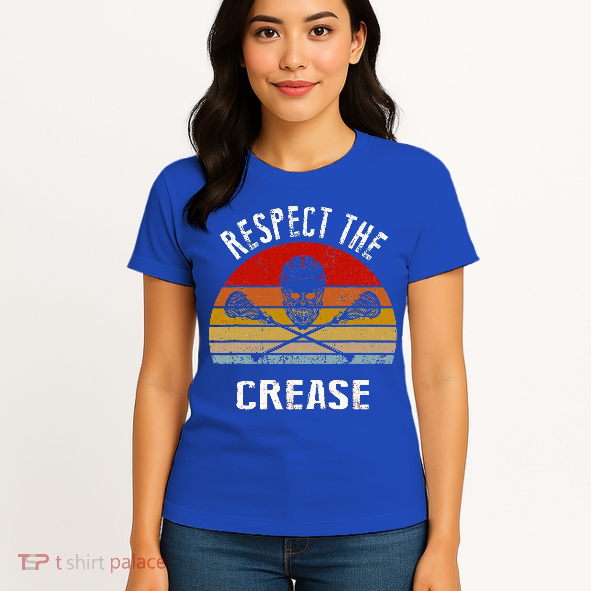 Lacrosse Retro Respect The Crease Women's T-Shirt