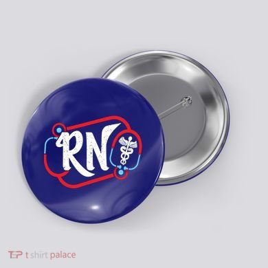 Lovely Rn Registered Nurse Are Super Heroes Gift Button