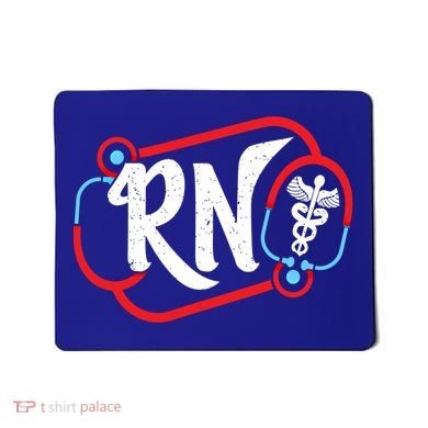 Lovely Rn Registered Nurse Are Super Heroes Gift Mousepad
