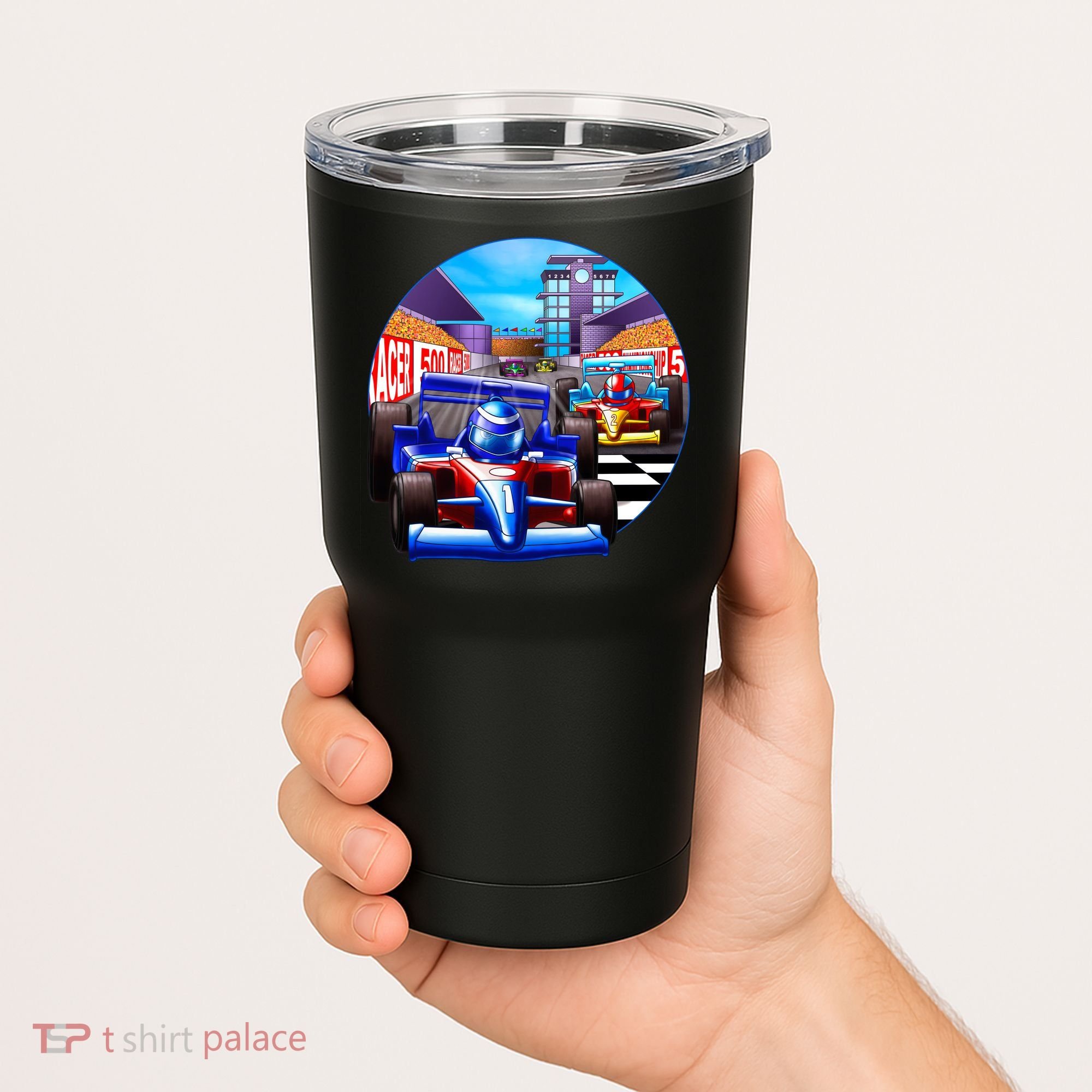 Let's Ride Racing Tumbler