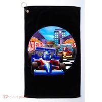 Let's Ride Racing Golf Towel thumb 0