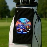 Let's Ride Racing Golf Towel thumb 2