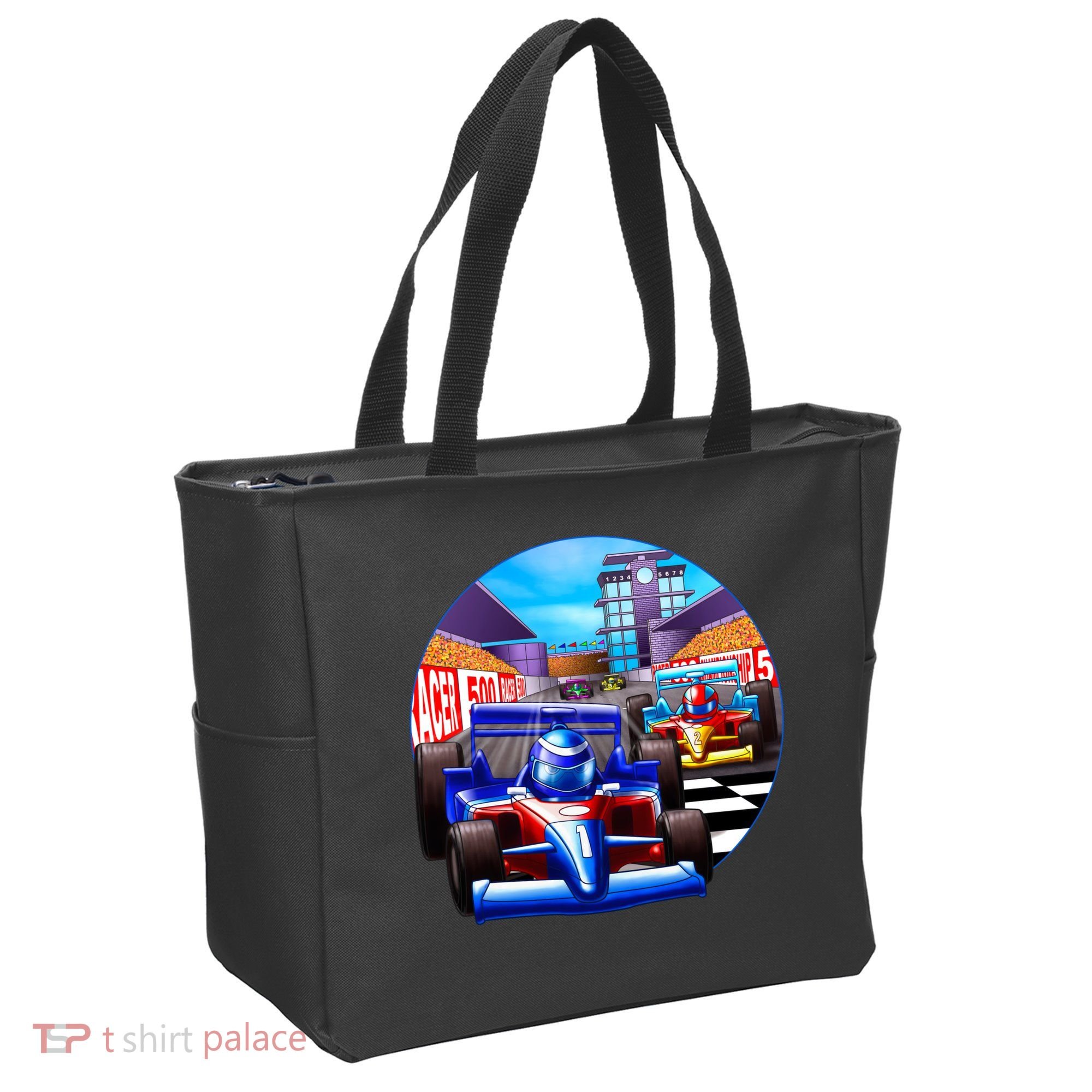 Let's Ride Racing Tote Bag