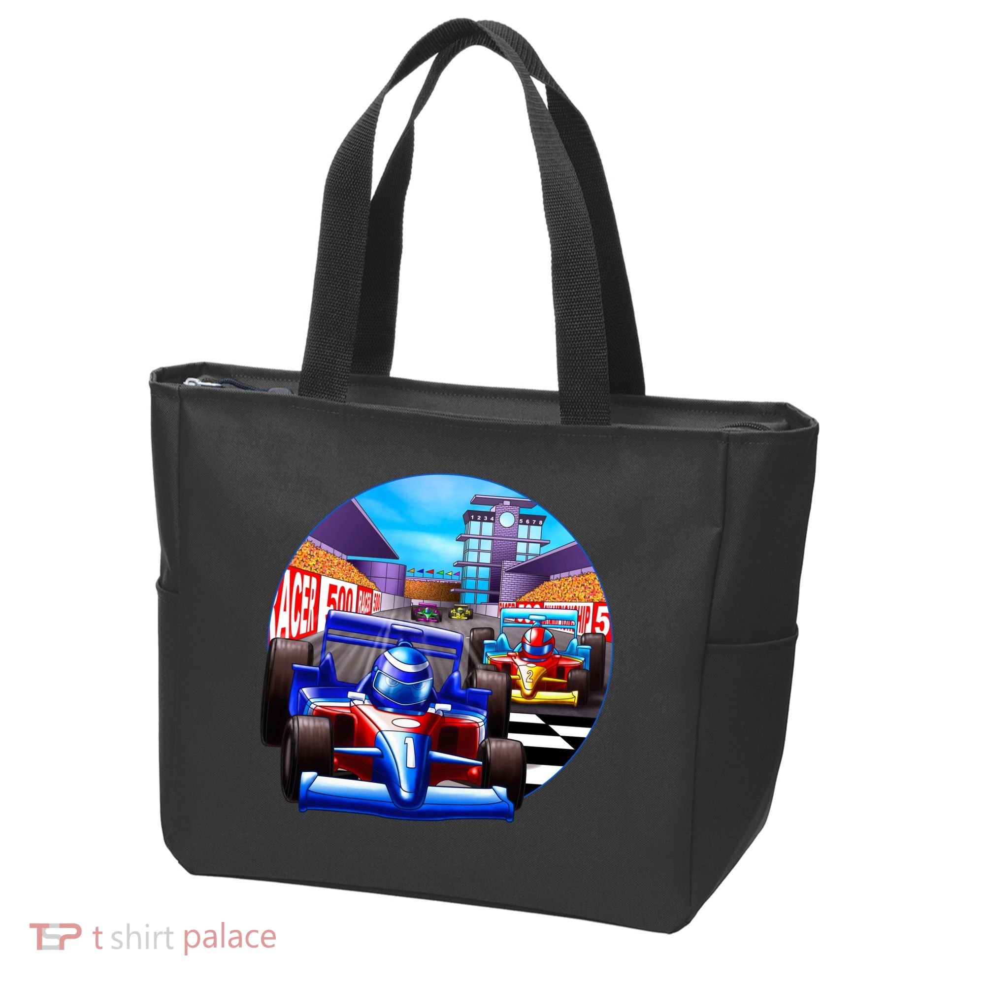 Let's Ride Racing Tote Bag