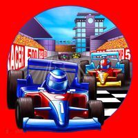 Let's Ride Racing Santa Hat thumb 1