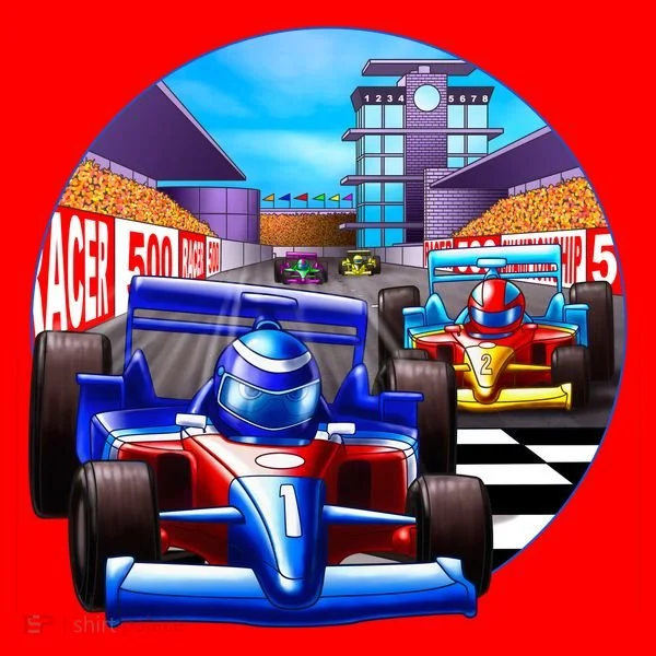Let's Ride Racing Santa Hat