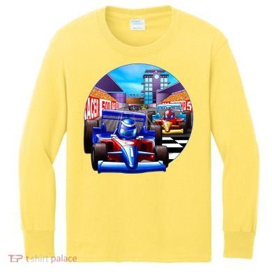 Let's Ride Racing Kids Long Sleeve Shirt