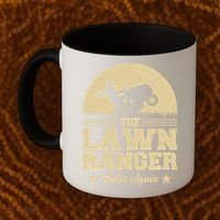 Lawn Ranger Rides Again Coffee Mug thumb 2