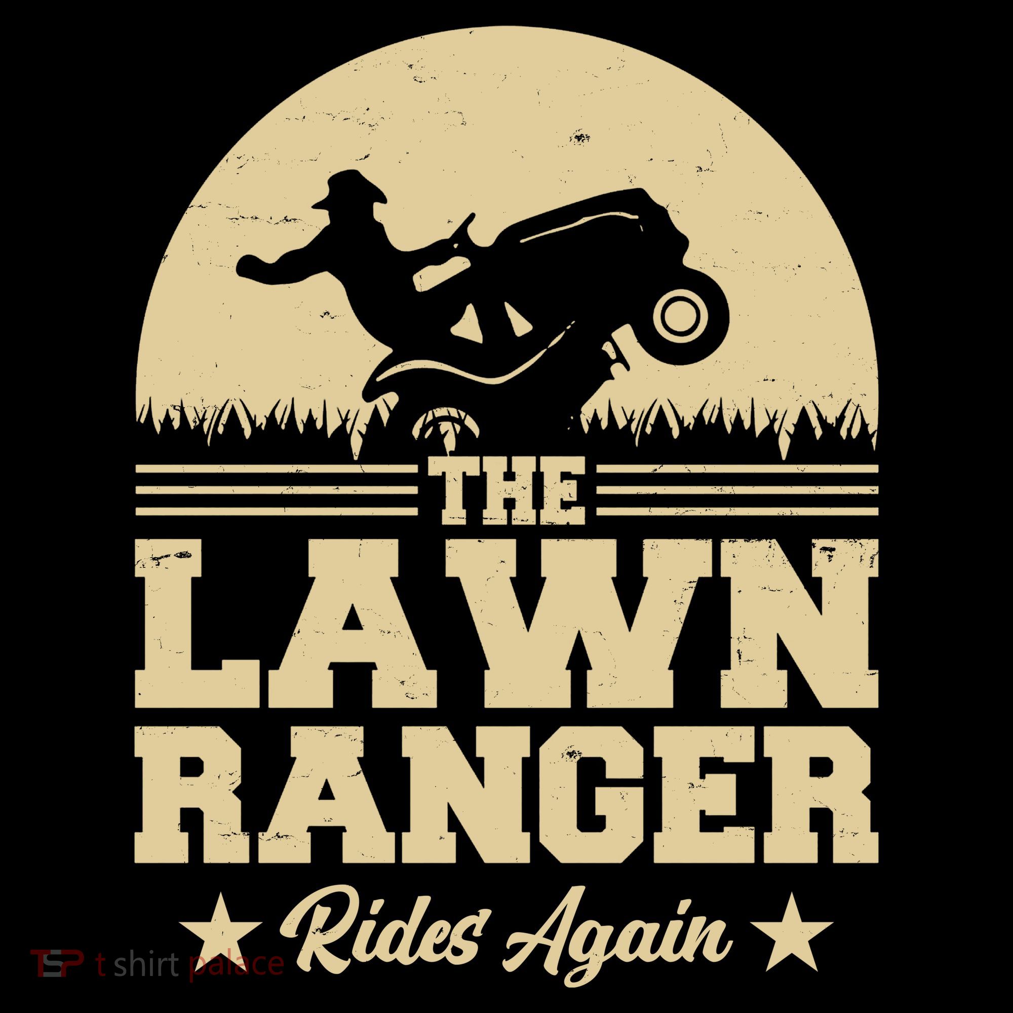 Lawn Ranger Rides Again Coffee Mug