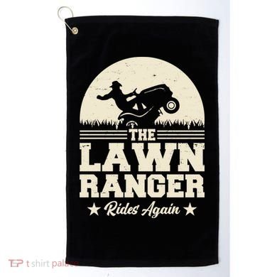 Lawn Ranger Rides Again Golf Towel