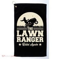 Lawn Ranger Rides Again Golf Towel thumb 0