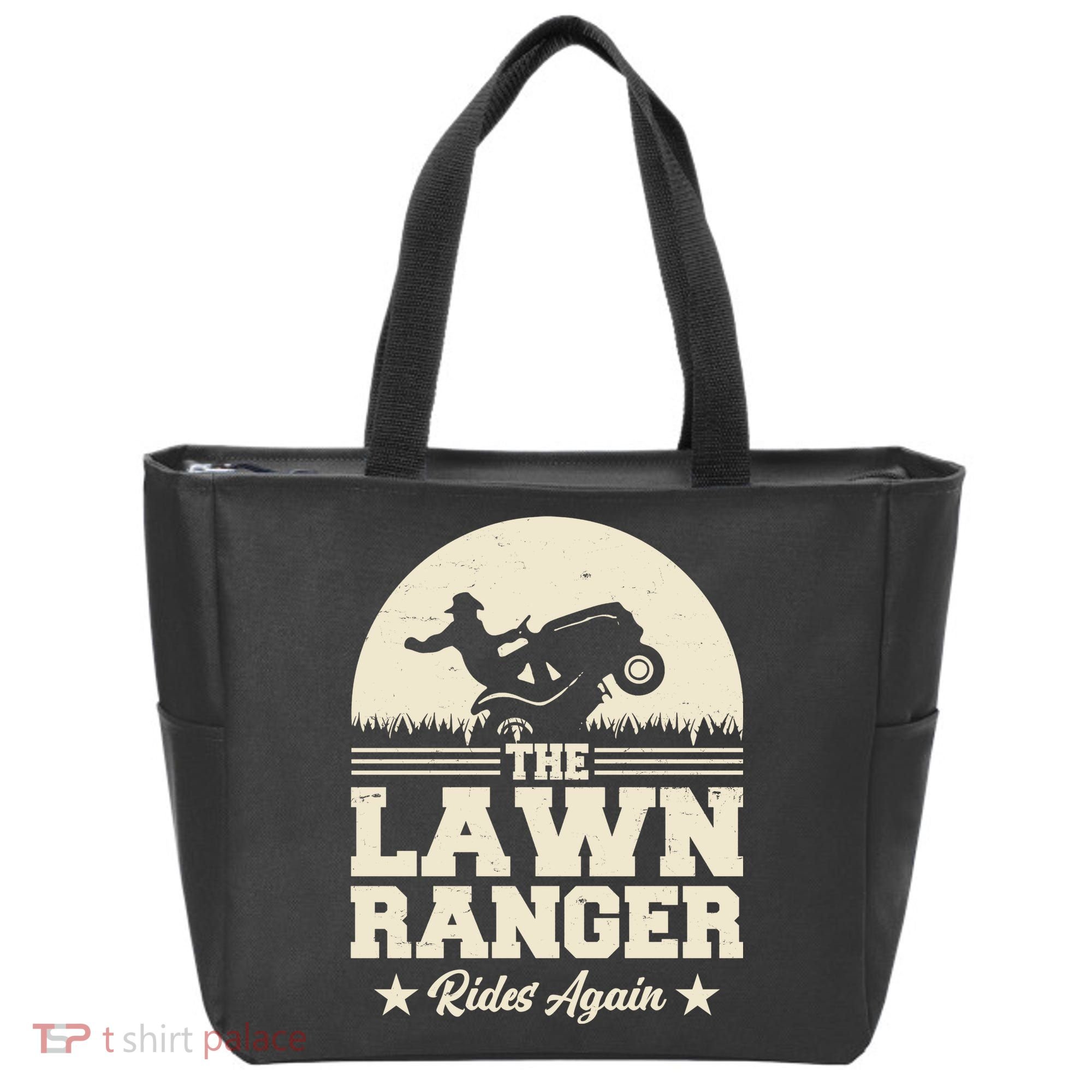 Lawn Ranger Rides Again Tote Bag