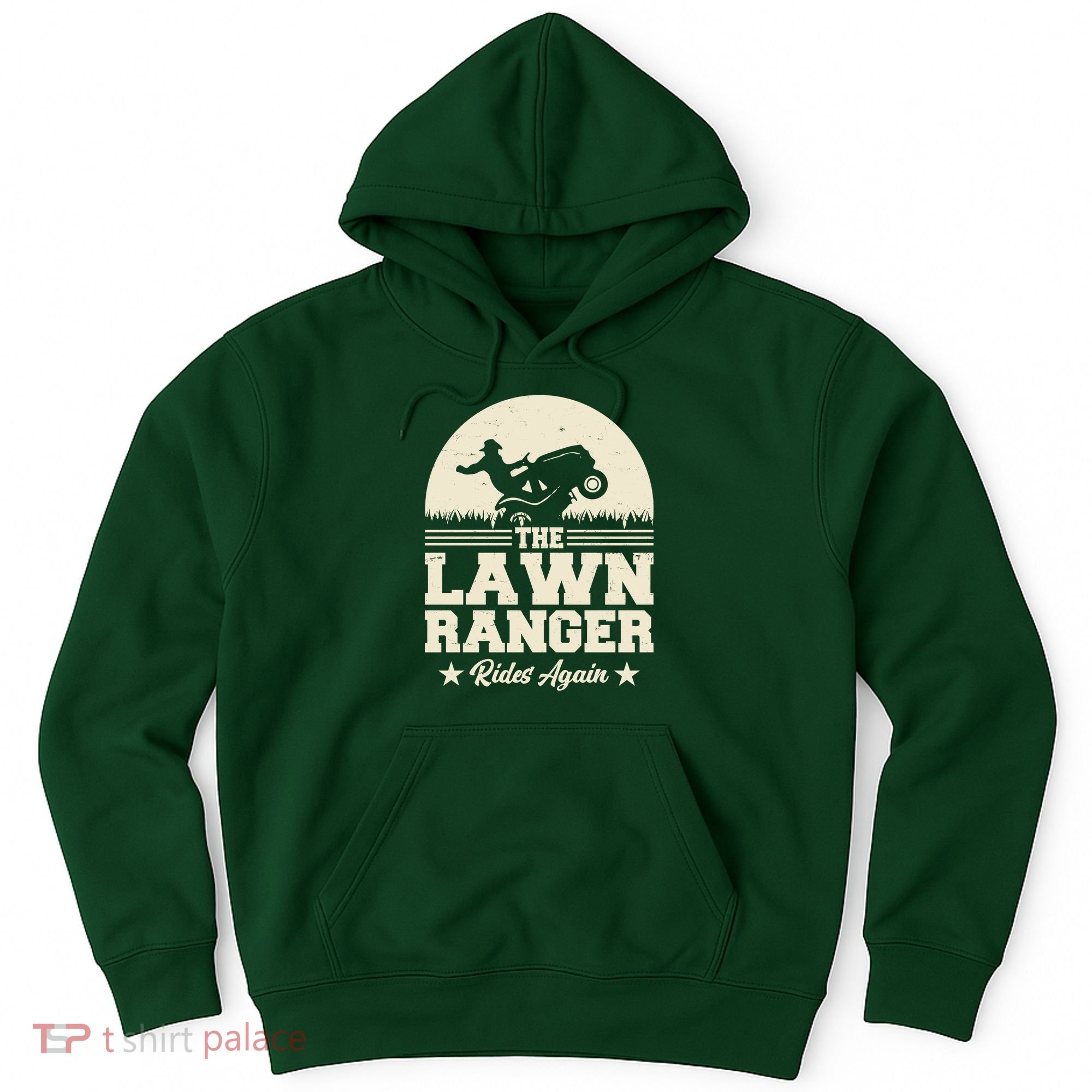 Lawn Ranger Rides Again Hoodie