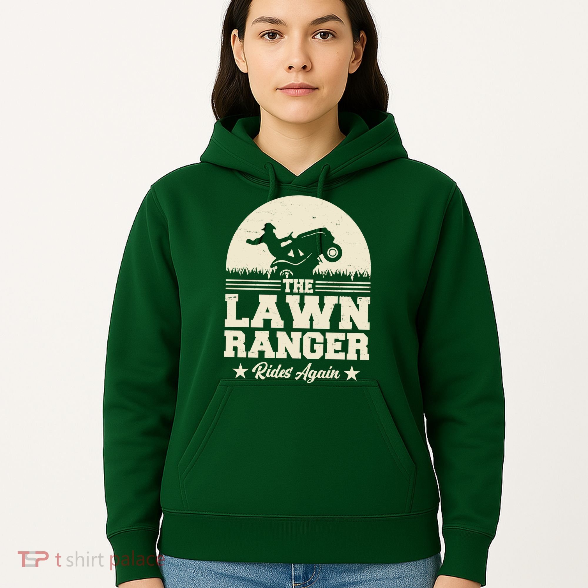 Lawn Ranger Rides Again Hoodie