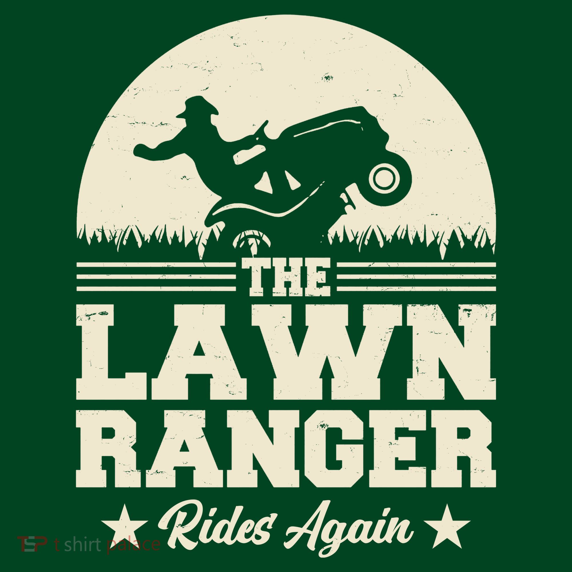Lawn Ranger Rides Again Hoodie