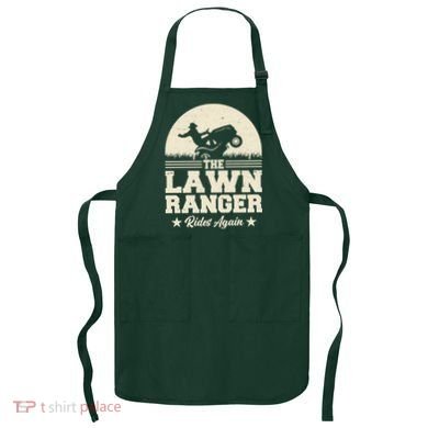 Lawn Ranger Rides Again Apron