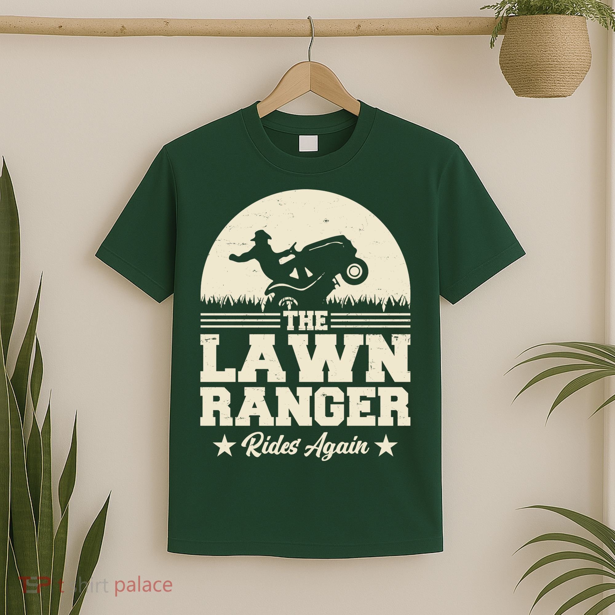 Lawn Ranger Rides Again T-Shirt