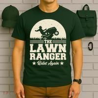 Lawn Ranger Rides Again T-Shirt thumb 6