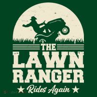 Lawn Ranger Rides Again Mousepad thumb 1