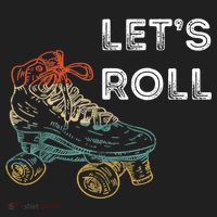 Let's Roll Roller Skating Roller Skater Skating Rink Tumbler thumb 3