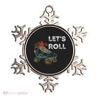 Let's Roll Roller Skating Roller Skater Skating Rink Ornament thumb 0