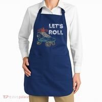 Let's Roll Roller Skating Roller Skater Skating Rink Apron thumb 2