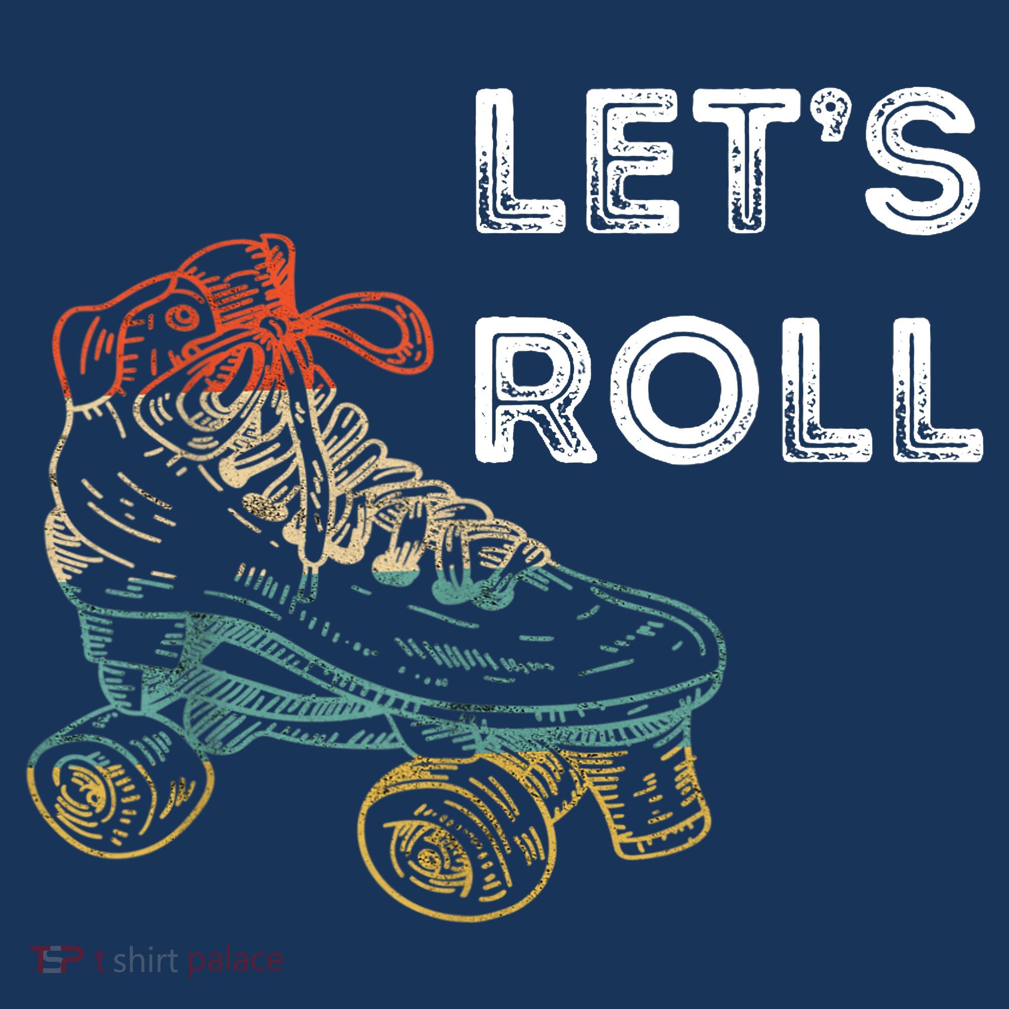 Let's Roll Roller Skating Roller Skater Skating Rink Beanie