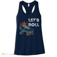 Let's Roll Roller Skating Roller Skater Skating Rink Women's Tank Top thumb 0