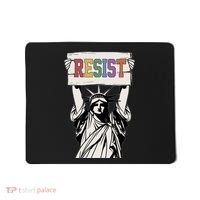 Liberal Resist Statue Of Liberty With Resist Feminist Mousepad thumb 0