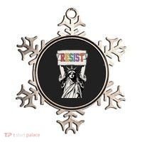 Liberal Resist Statue Of Liberty With Resist Feminist Ornament thumb 0