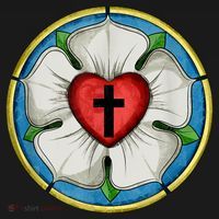 LUTHER ROSE SEAL LUTHERAN SYMBOL CHRISTIAN CROSS Mousepad thumb 1