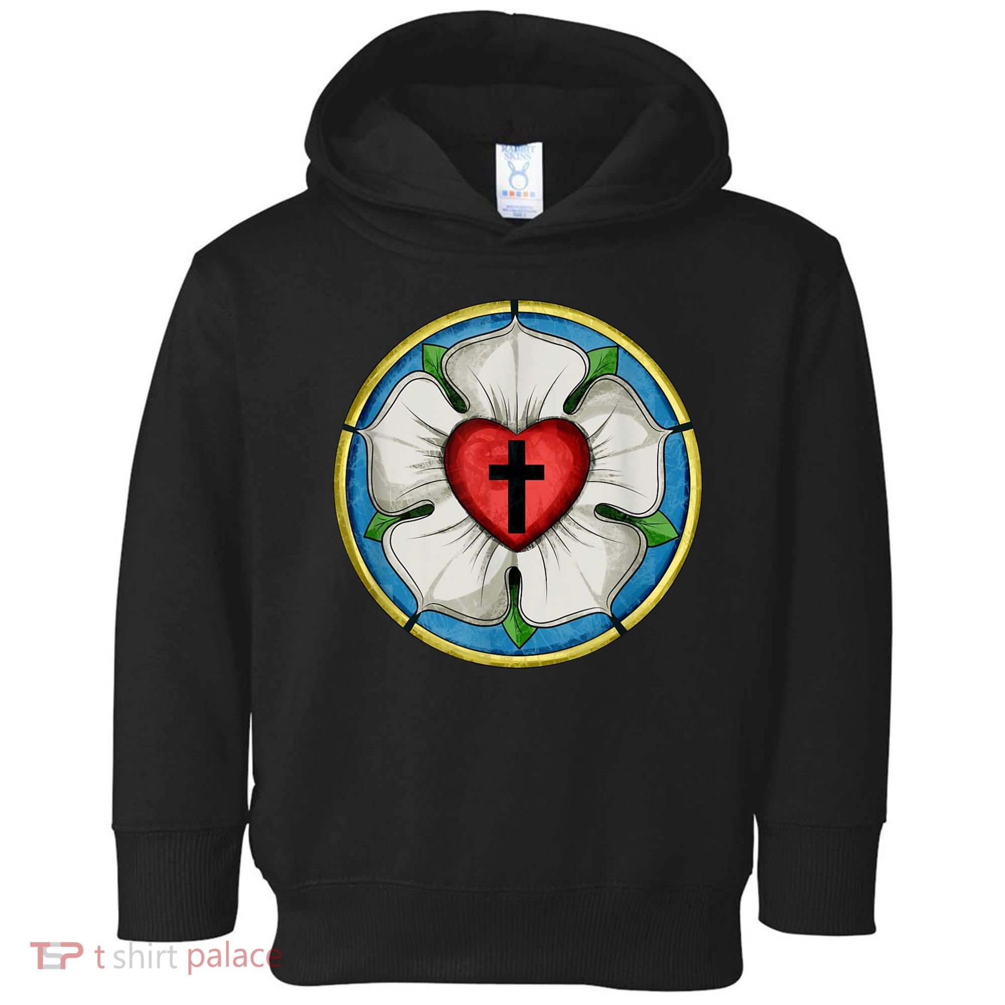 LUTHER ROSE SEAL LUTHERAN SYMBOL CHRISTIAN CROSS Toddler Hoodie