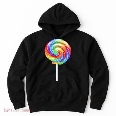 Lollipop Rainbow Sucker Candy Costume Halloween Hoodie