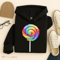 Lollipop Rainbow Sucker Candy Costume Halloween Hoodie thumb 4