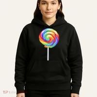 Lollipop Rainbow Sucker Candy Costume Halloween Hoodie thumb 5