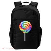 Lollipop Rainbow Sucker Candy Costume Halloween Backpack thumb 0