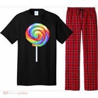 Lollipop Rainbow Sucker Candy Costume Halloween Pajama Set thumb 0