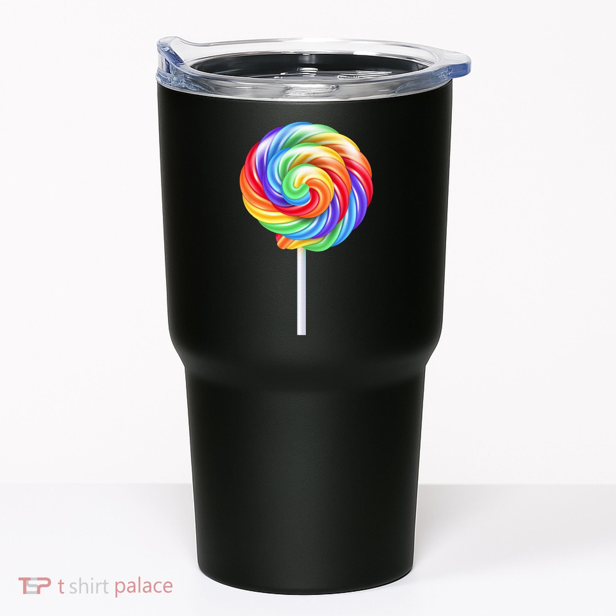 Lollipop Rainbow Sucker Candy Costume Halloween Tumbler