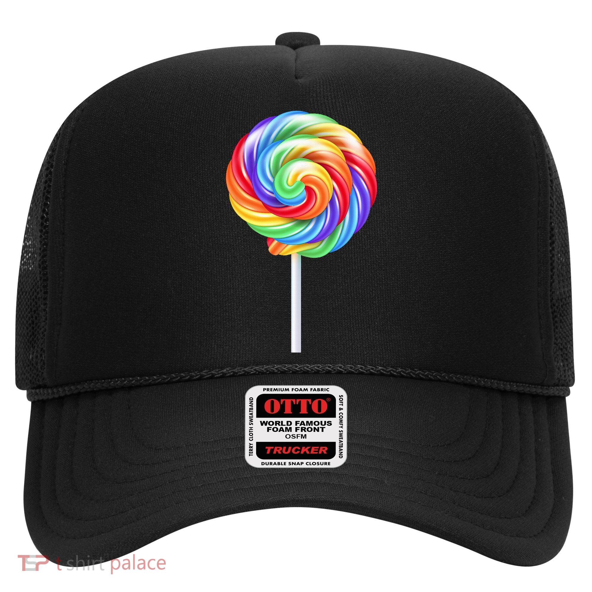 Lollipop Rainbow Sucker Candy Costume Halloween Hat