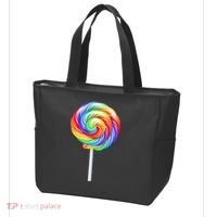 Lollipop Rainbow Sucker Candy Costume Halloween Tote Bag thumb 3