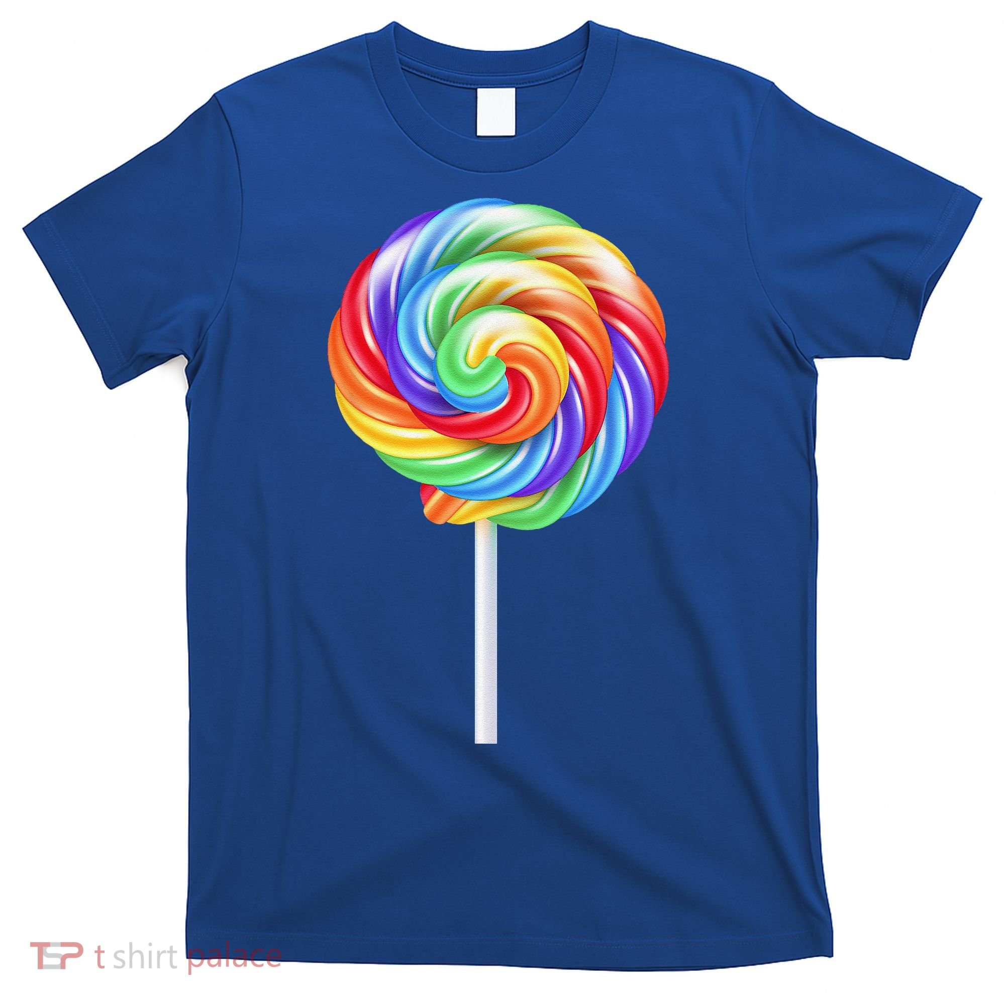 Lollipop Rainbow Sucker Candy Costume Halloween T-Shirt