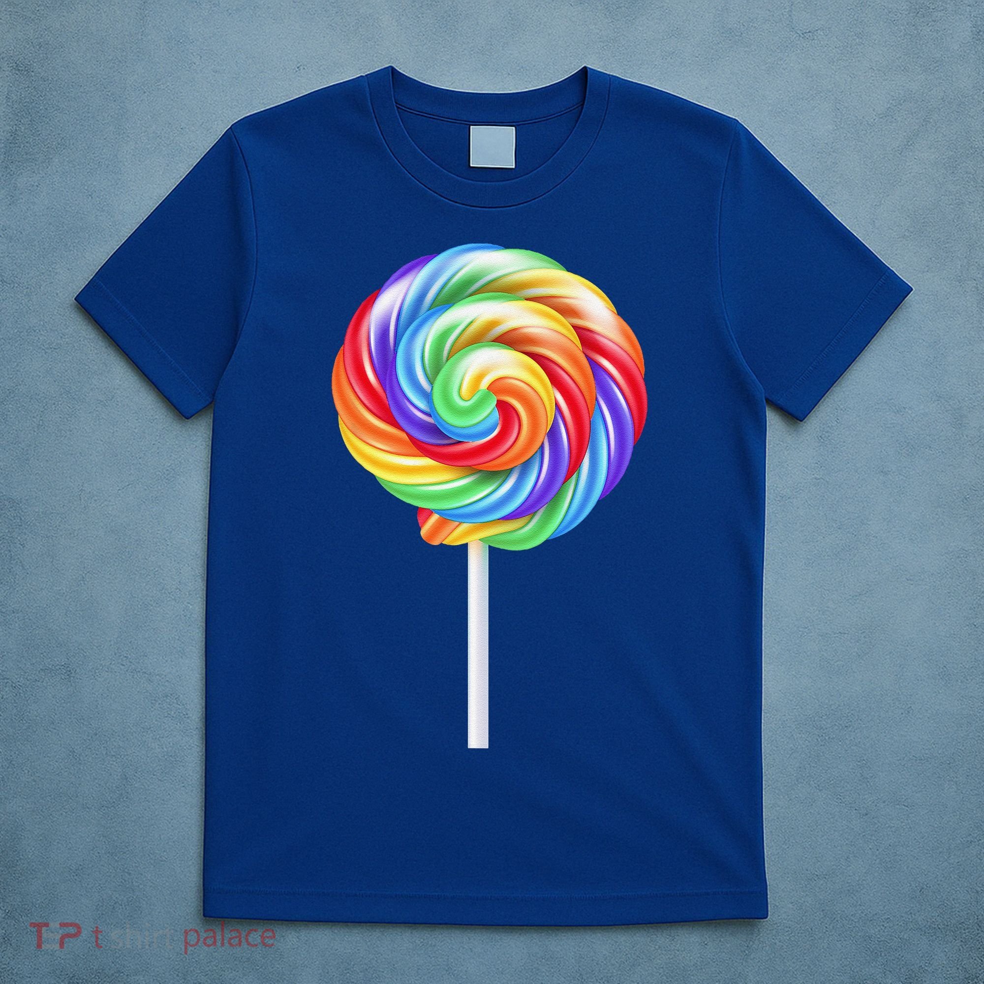 Lollipop Rainbow Sucker Candy Costume Halloween T-Shirt