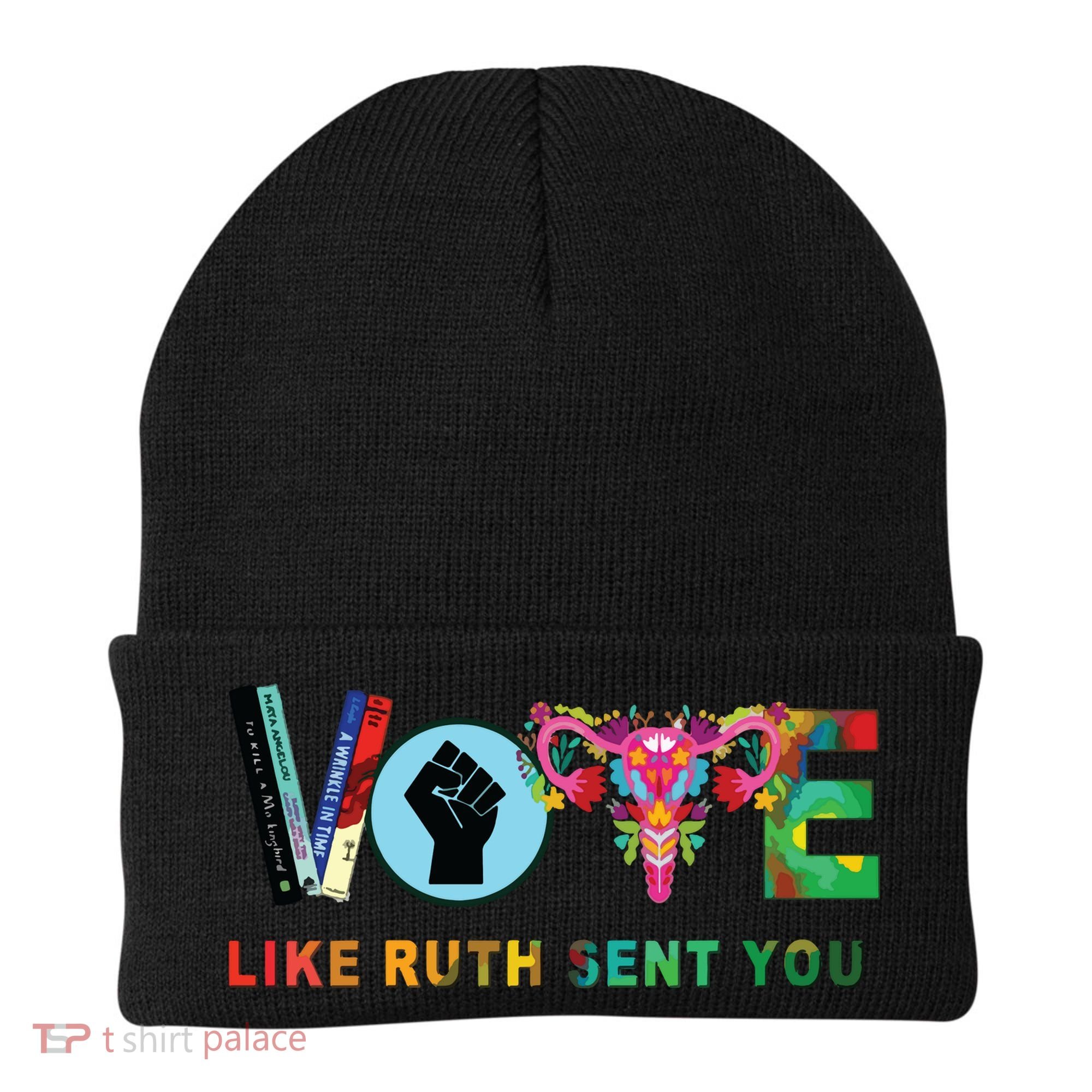 Like Ruth Sent You I Dissent Vote Beanie