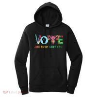 Like Ruth Sent You I Dissent Vote Women's Hoodie thumb 0
