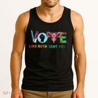 Like Ruth Sent You I Dissent Vote Tank Top thumb 3